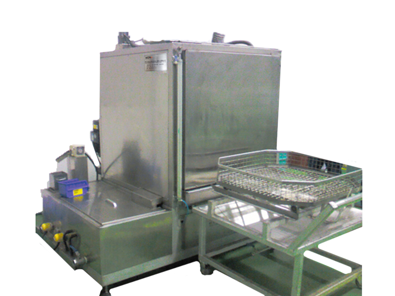 清洗工業零部件用的步進式清洗機的原因？